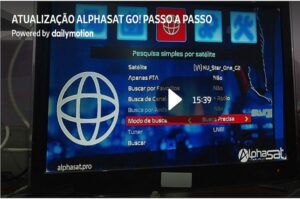 COM ATUALIZAR O ALPHASAT GO